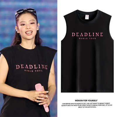 blackpink演唱会DEADLINE同款T恤