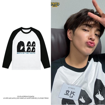 cortis安乾镐同款黑白撞