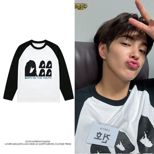 cortis安乾镐同款黑白撞