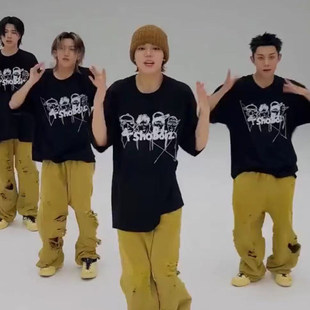 Lngshot朴宰范同款周边短袖T恤2026新款打歌服纯棉男女应援上衣服