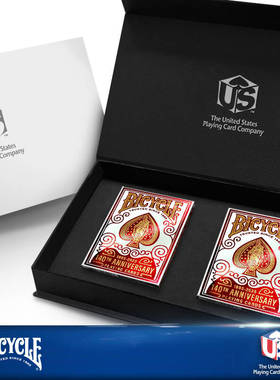 bicycle单车扑克牌创意收藏花切送礼收藏纸牌礼盒