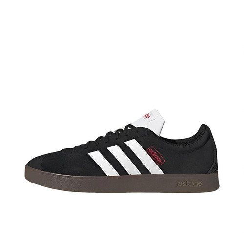 adidas adidas VL Court 2.0低帮板鞋男女同款黑色