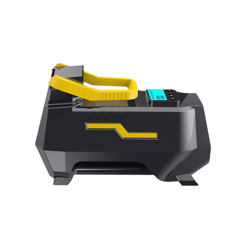 克鲁尼车载充气泵12v 便携式双缸轮胎汽车 dc-12v点烟器插头车用