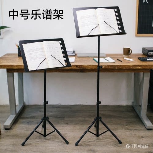 Meideal加厚可升降便携曲谱架