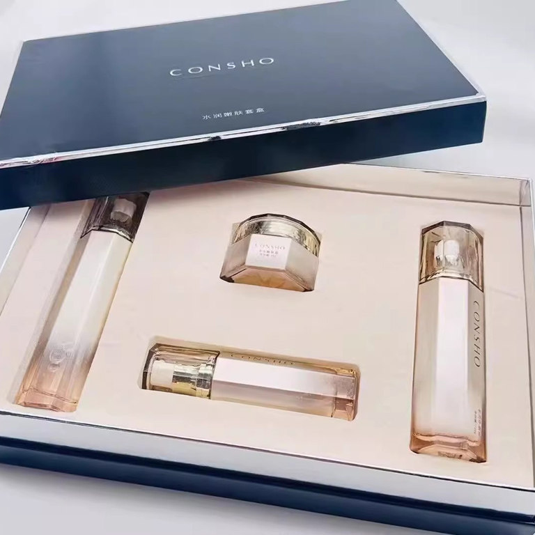 康知秀水润嫩肤套盒 面部护理4件套保湿补水提亮水+精华+乳液面霜,美容护肤/美体/精油,面部护理套装,淘宝优惠券,粉丝福利购,淘宝优惠卷