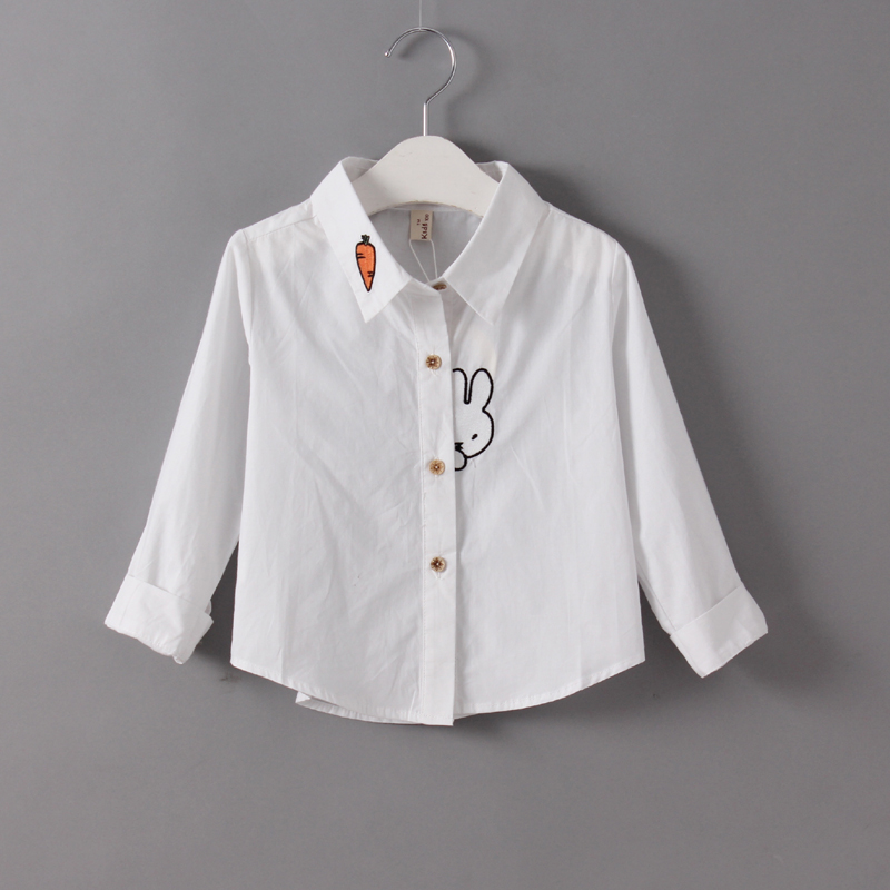 Chemise fille à manche longue - Ref 2088811 Image 1
