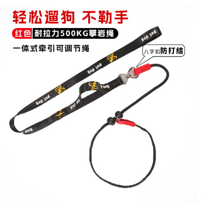 赛级P绳专业训犬防爆冲狗牵引绳