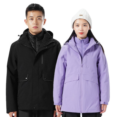 探拓保暖两件套男女冲锋衣