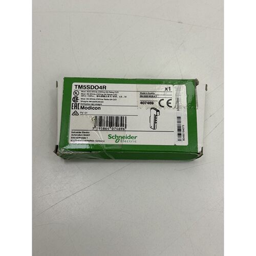 SCHNEIDER ELECTRIC TM5SDO4R DIGITAL OUTPUT MODULE 30VDC/230V