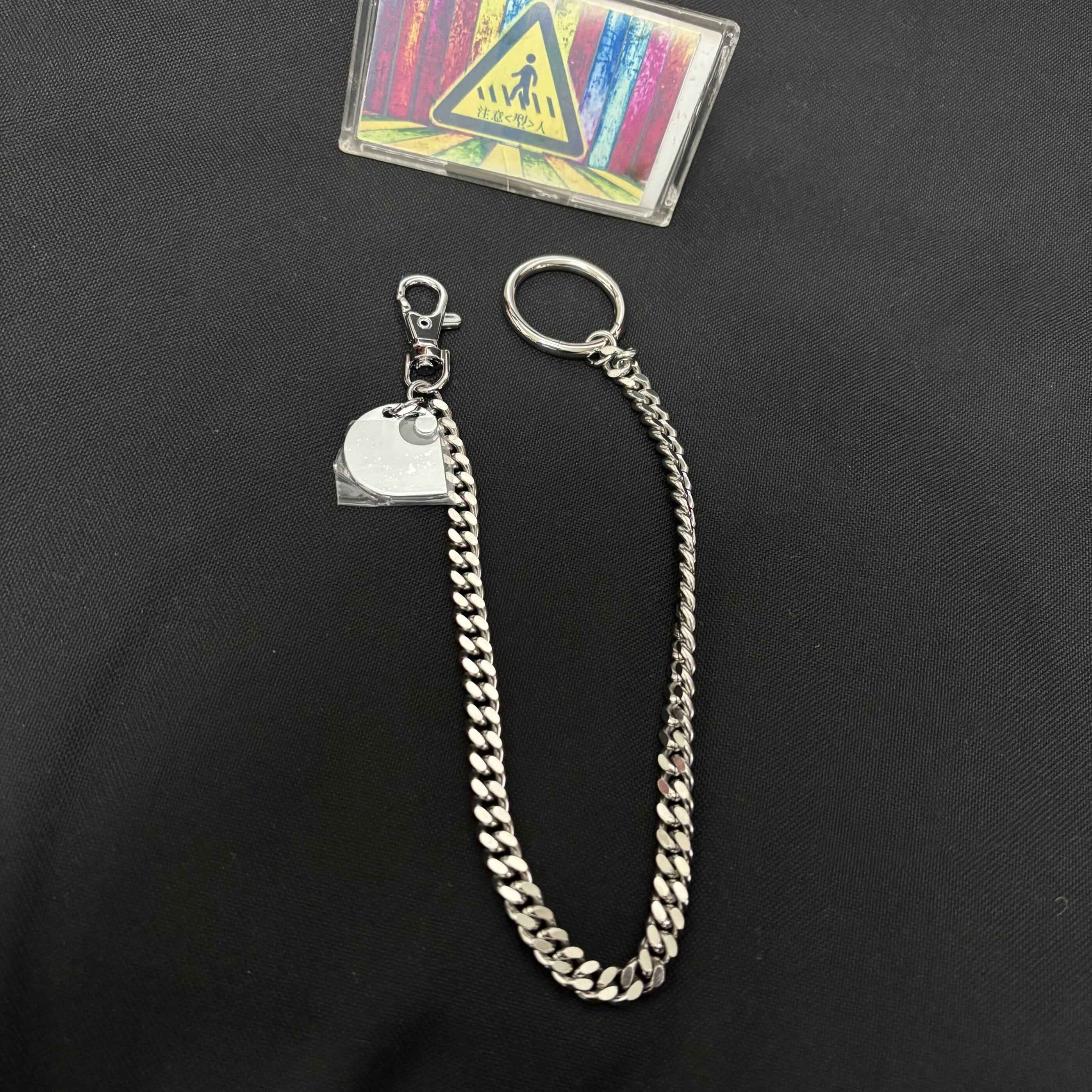 Wip Cuban Link Keychain Pendant Keychain Personality Accessory Metal