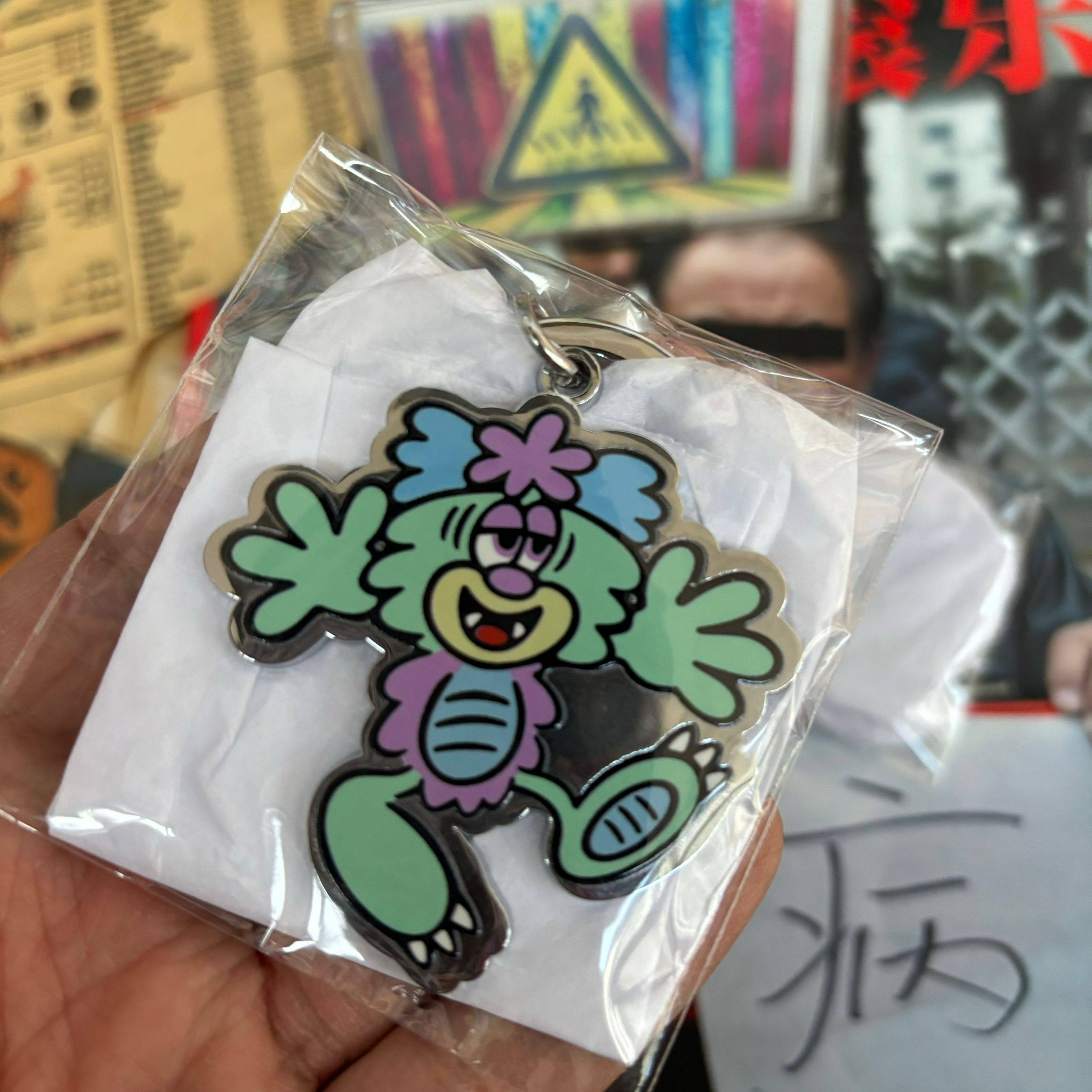 thumbnail for Wasted Youth KEY CHARM keychain pendant verdy accessories plaza store nigo trendy brand