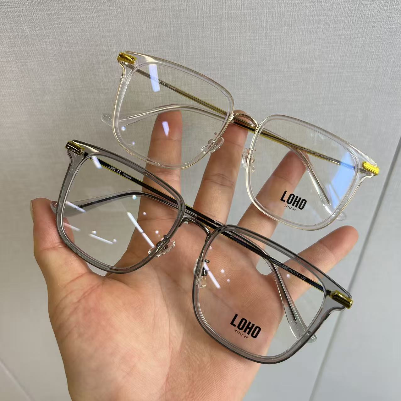 loho乐活光学眼镜架近视眼镜框男女商场同款07078-c02/c06正品