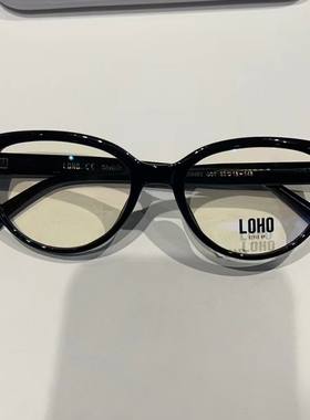 loho乐活光学眼镜架近视眼镜框男女商场同款lh09083-c01/c09代购
