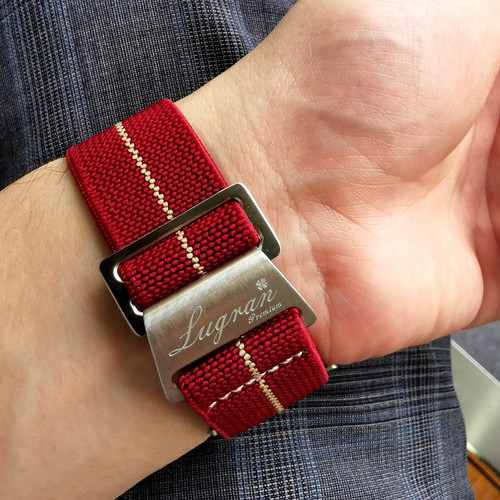 新颜色进化版lugran复古尼龙表带