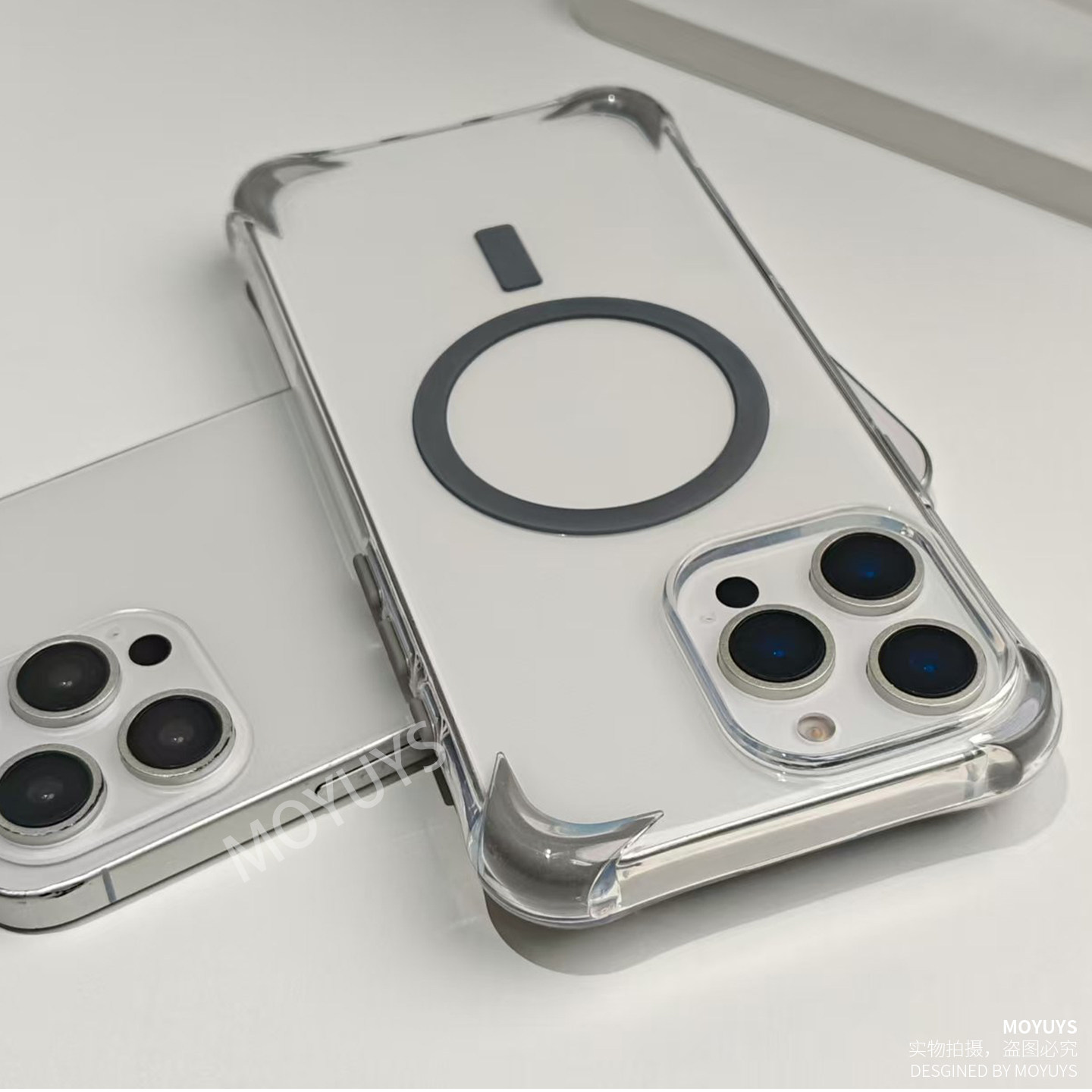 适用苹果16手机壳磁吸防摔手机壳