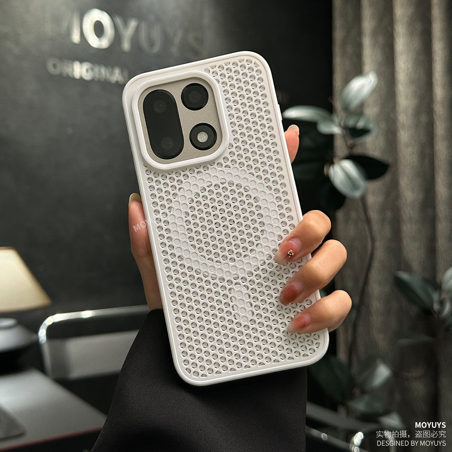 适用一加15手机壳ace6蜂窝散热1+13磁吸软边防摔ace5pro高级感12简约透气薄ace3pro男女生轻薄夏新款por小众