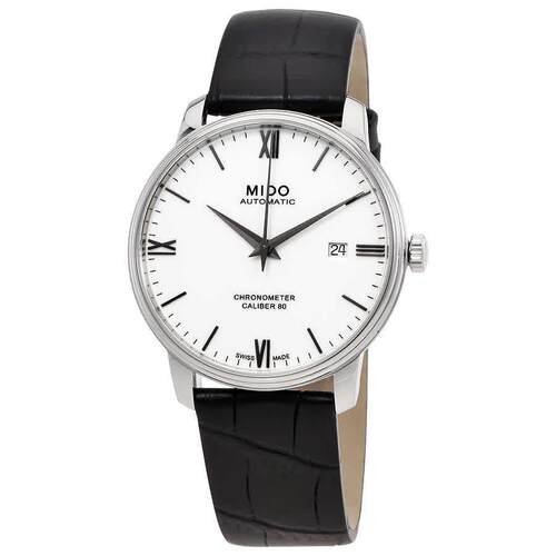美度Mido M0274081601800男手表Baroncelli SI自动机械白色