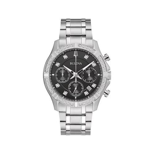 Bulova宝路华女士计时表小号Second石英手表44MM 96J119