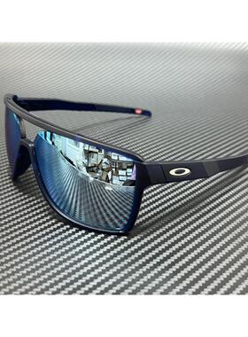 Oakley奥克利OO9147 06磨砂蓝色偏光63 mm太阳眼镜