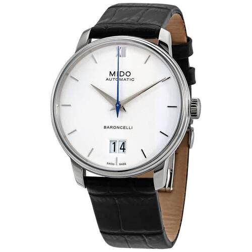 美度Mido M0274261601800男手表Baroncelli III自动机械白色