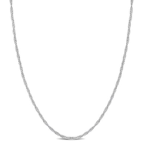 Amour Singapore链项链Platinum 16