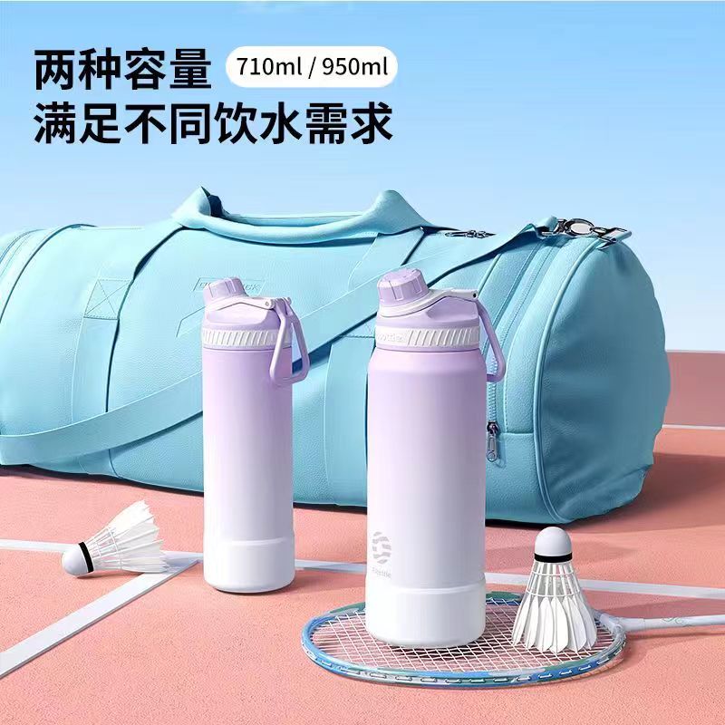不锈钢运动水壶冰块保温杯学生