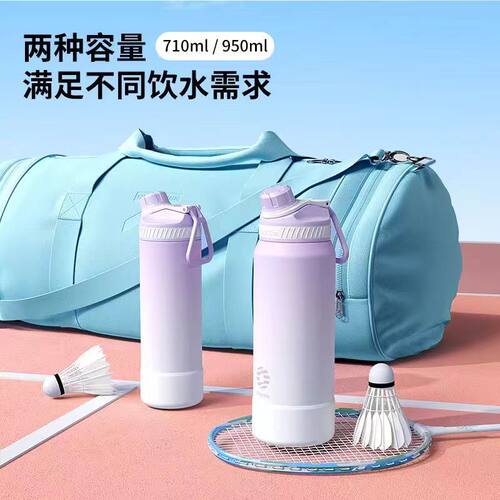 不锈钢运动水壶冰块保温杯学生