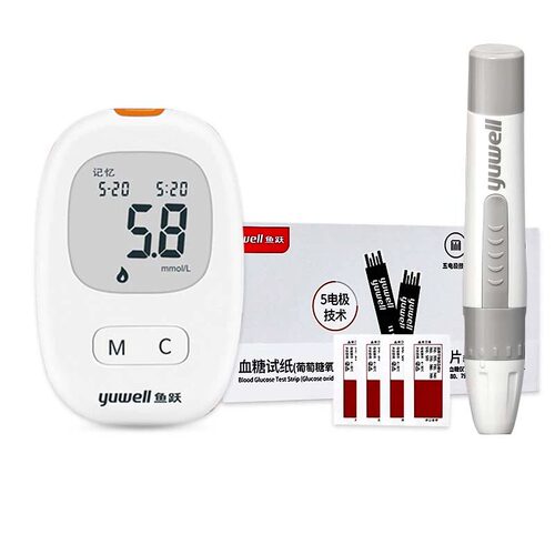 鱼跃血糖仪试纸710悦准型测