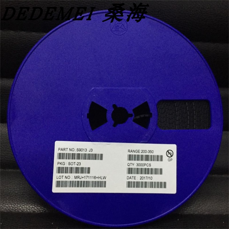 s9013 j3 sot-23封装 npn 贴片三极管 功率三极管 晶体管0.5a250v