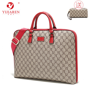 高级感笔记本电脑包女士2025新款手提包公文包女士大容量托特包包