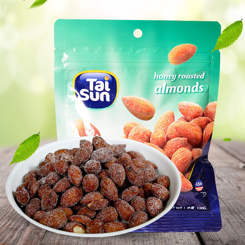 特价马来西亚进口坚果大山蜂蜜烘焙扁桃仁130g袋装进口杏仁巴旦木|ruв категории закуски/орехи/специальность, ореховый/орехи/жареные семечки, миндаль/巴旦木 - от Buy2taobao.com для оказания профессиональной услуги покупки агента Taobao