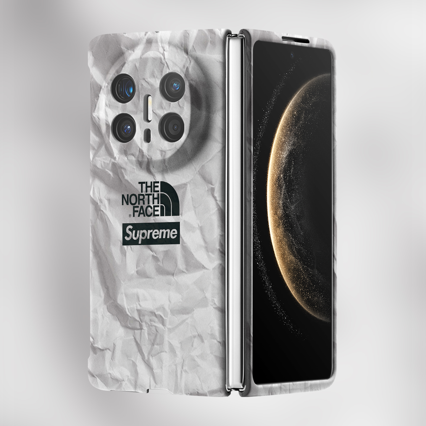 适用华为折叠屏强磁夜光小众