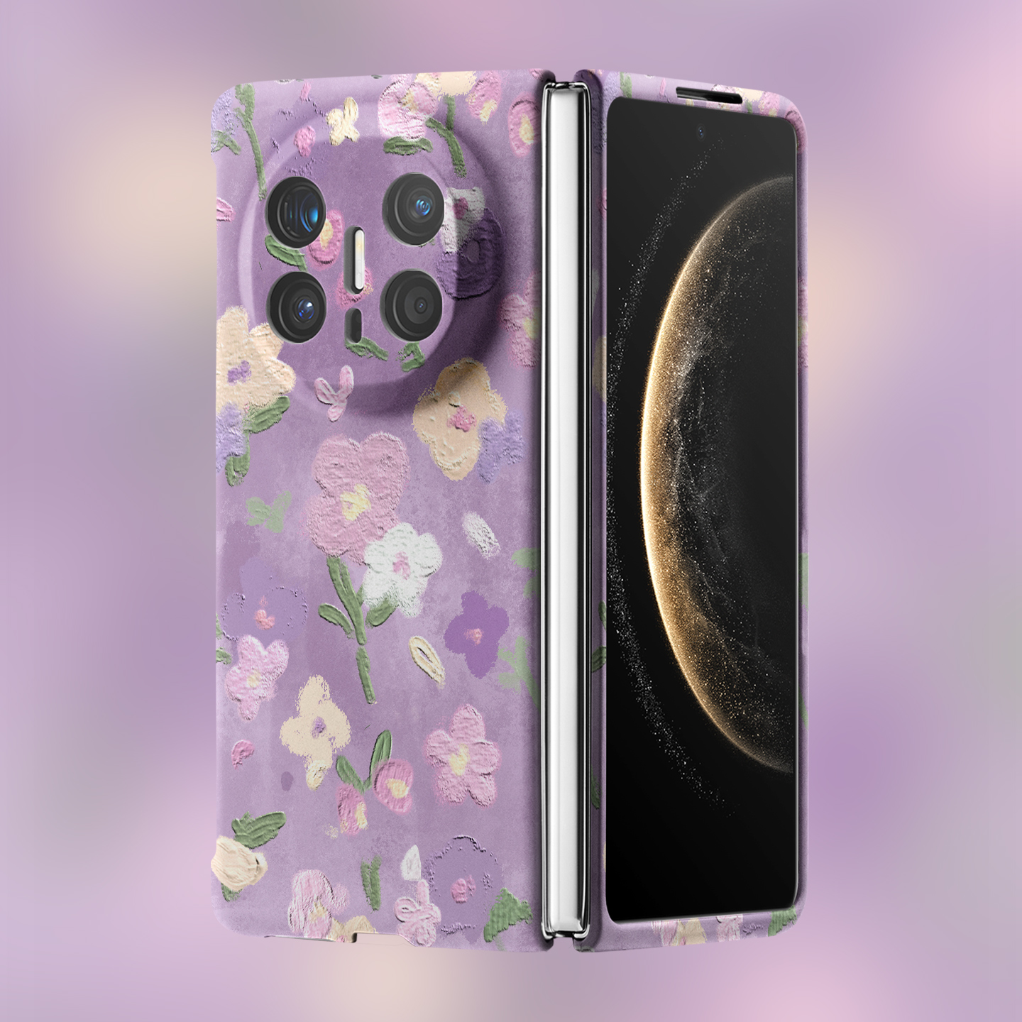 适用华为折叠屏强磁夜光小众