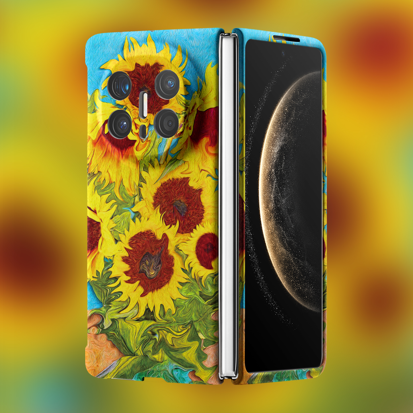 适用华为折叠屏强磁夜光小众