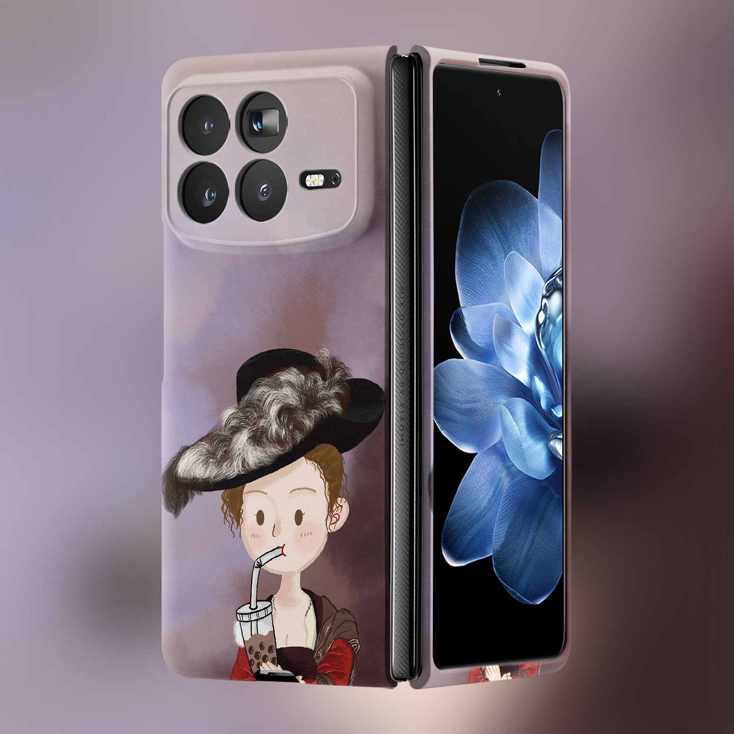 适用小米折叠屏强磁夜光小众