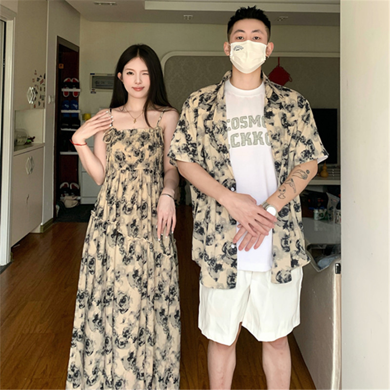 温柔显瘦高级感碎花长裙