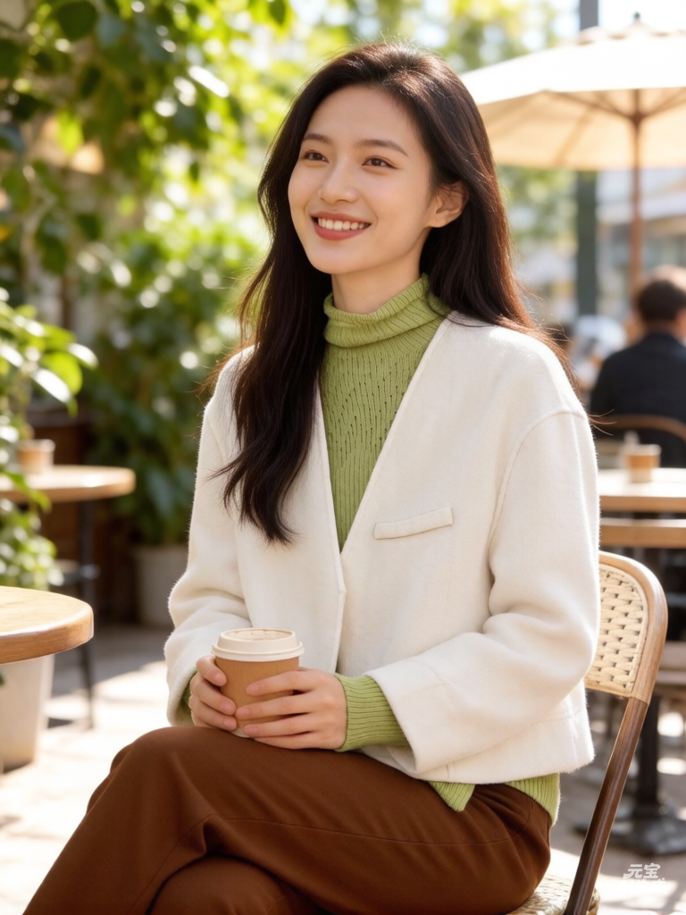 撤柜羊毛短外套春款毛呢小个子奶白外套