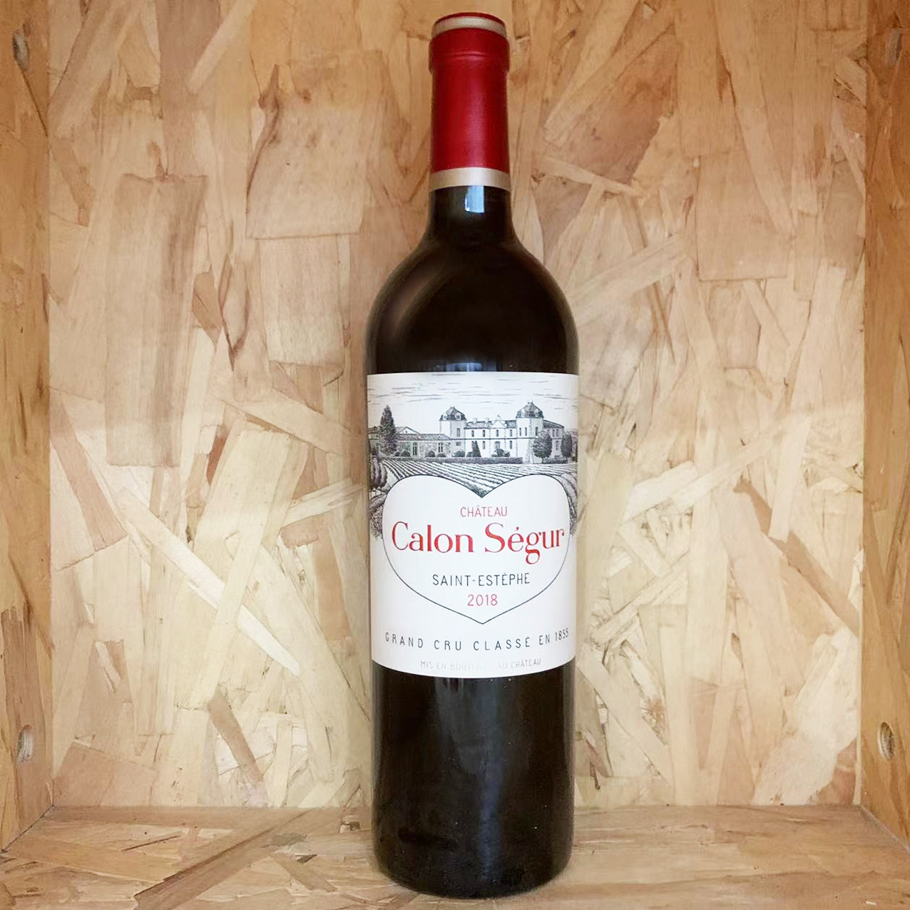 chateau calon segur凯隆世家正牌法国波尔多干红葡萄酒18年份