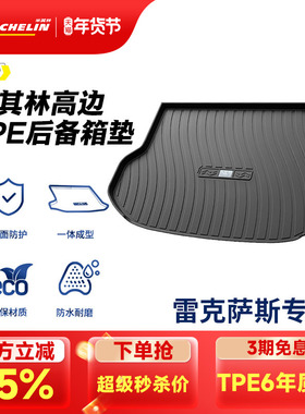 米其林全TPE后备箱垫子雷克萨斯ES300HES200RX300NX200GSLS尾箱垫