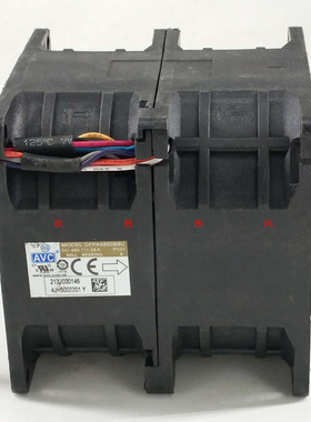 AVC DFPA0880B8U 8080 8CM DC48V 1.56A 电动车双电机增压风扇