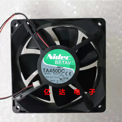 Nidec TA450DC B34978-55/16 24V 0.41A 12038 大风变频器风扇