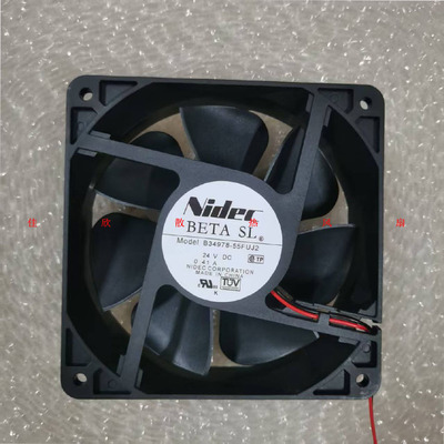 全新Nidec BETA SL 12038 B34978-55FUJ2 DC24V 富士变频器风扇机