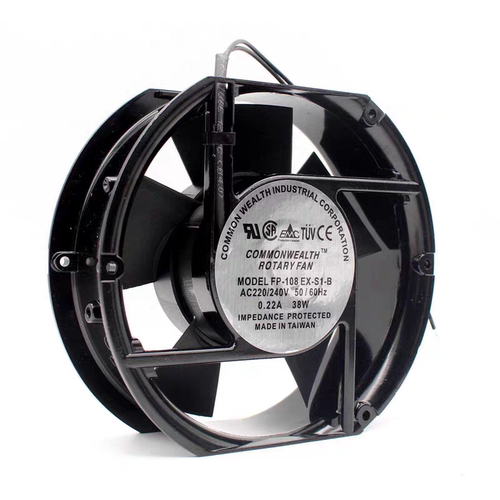 全新 FP-108EX-S1-B AC220/240V 0.22A 38W 17251 散热风扇 风机