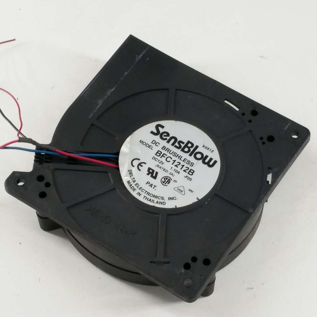 台达 BFC1212B 12032 DC12V 1.10A 12CM鼓风机涡轮离心散热风扇