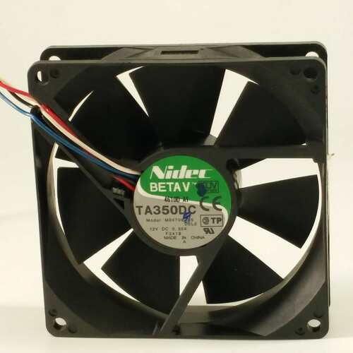 Nidec TA350DC M34709-35 9CM 12V 0.5A PWM 4线机箱散热风扇9025