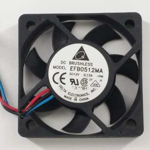 台达 EFB0512MA 5cm 5010 12V 0.12A 游戏机CPU水冷机箱散热风扇