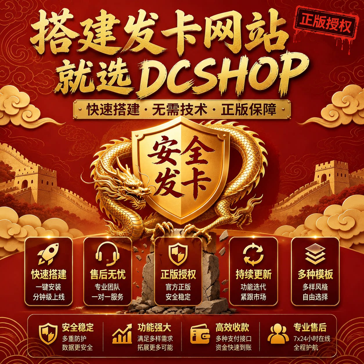 DCSHOP商城系统源码搭建部署