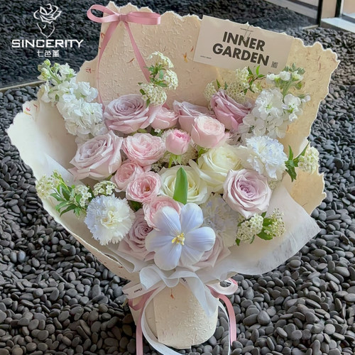 【手撕复古东巴纸】花瓣褶皱手工纸鲜花花束包装纸花艺包花材料