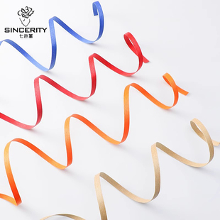 七色堇新年年宵花福桶装饰带创意架构花艺造型搭配材料丝带创意