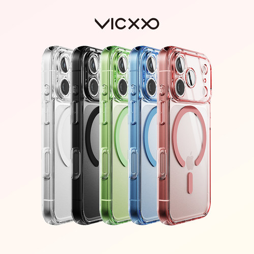 韩国vicxxo透明苹果手机壳